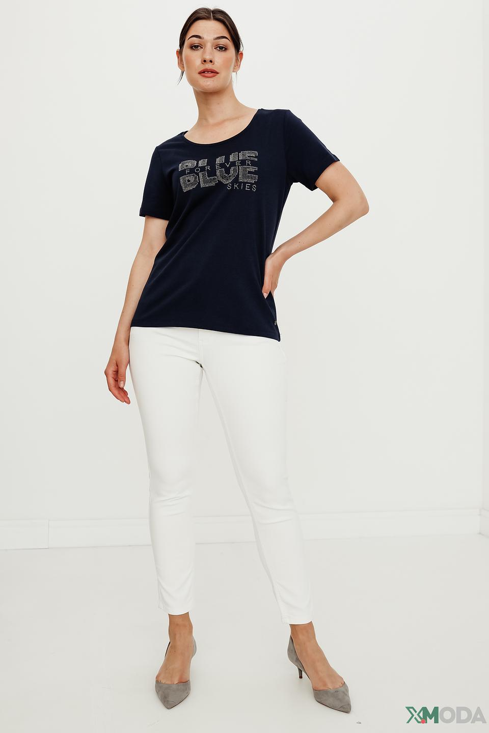 Футболка Monari с кристаллами