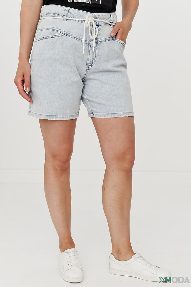 Шорты Oui деним светло-голубые