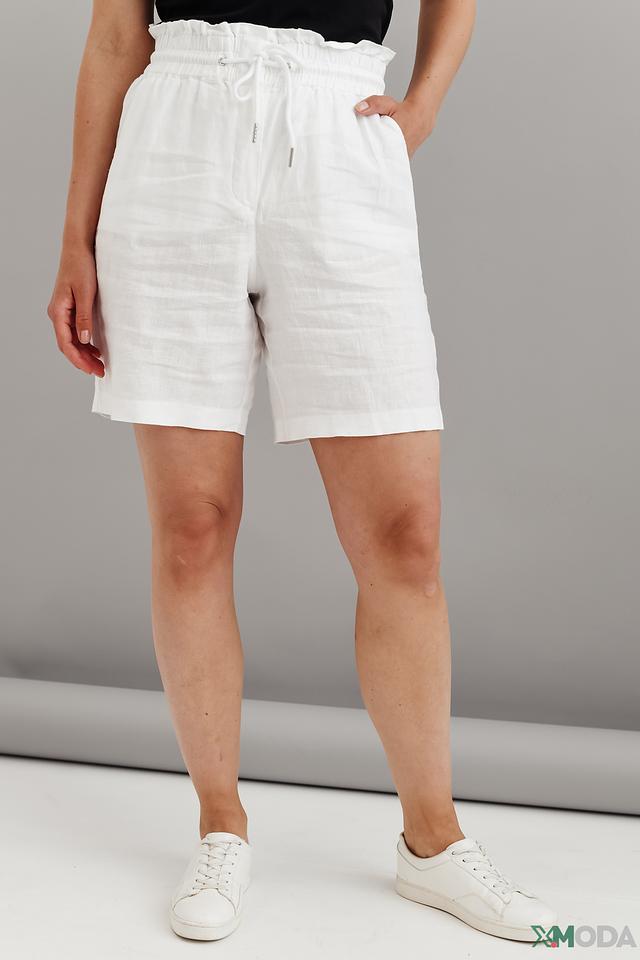 Шорты Marc Aurel льняные белые