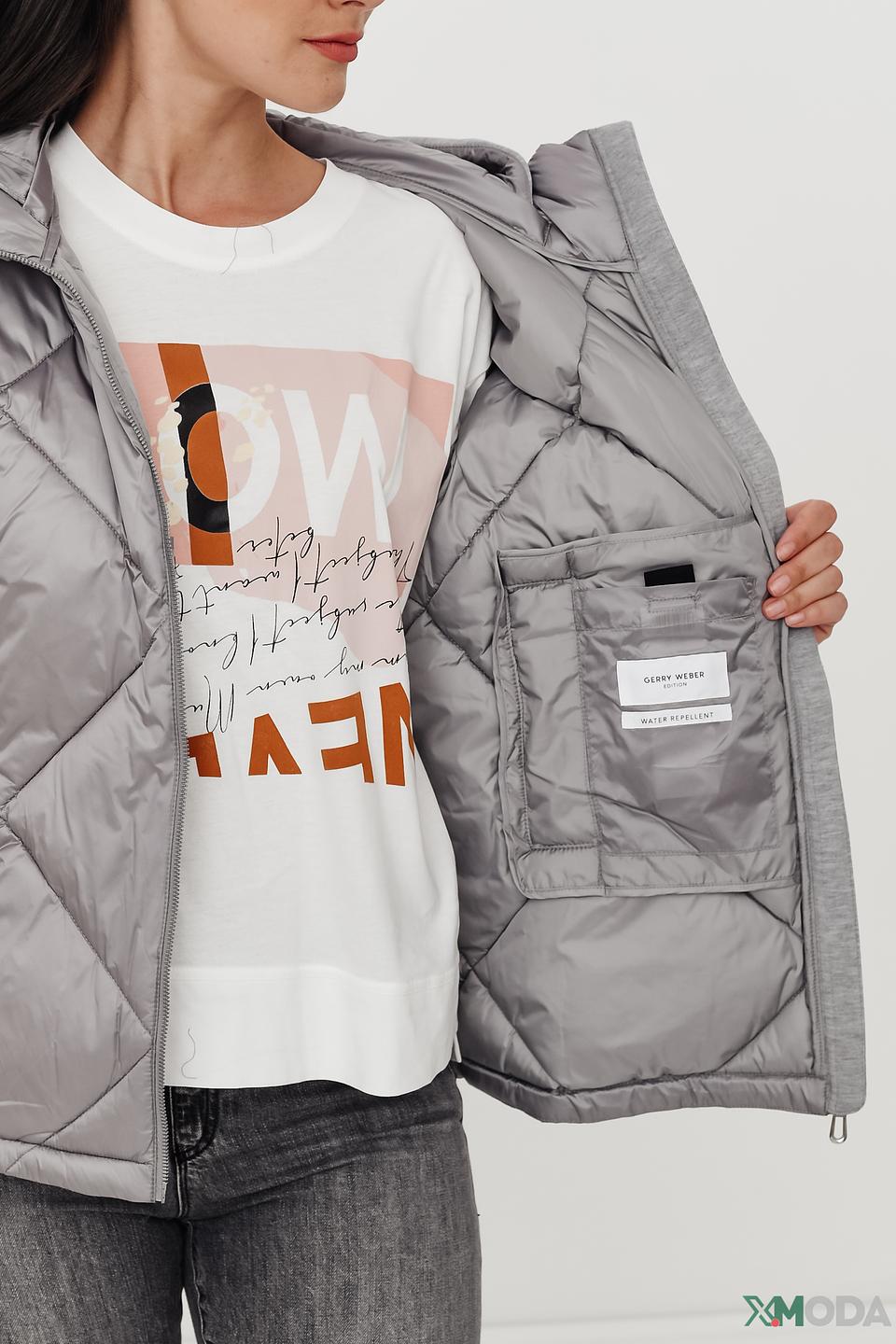 Куртка Gerry Weber стеганая серая