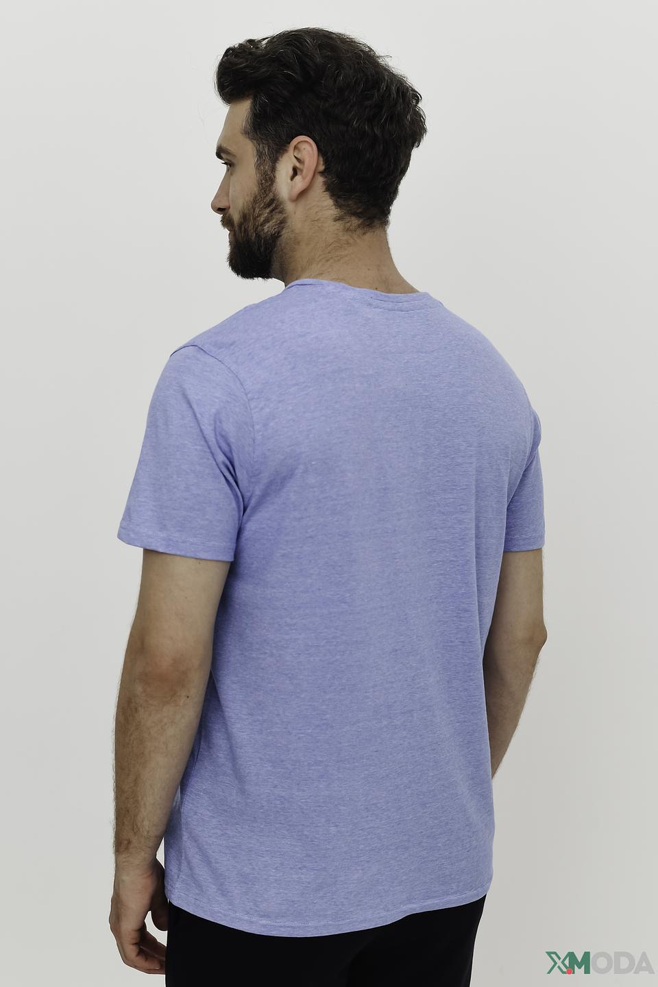 Футболка Basefield Casual Brand голубая