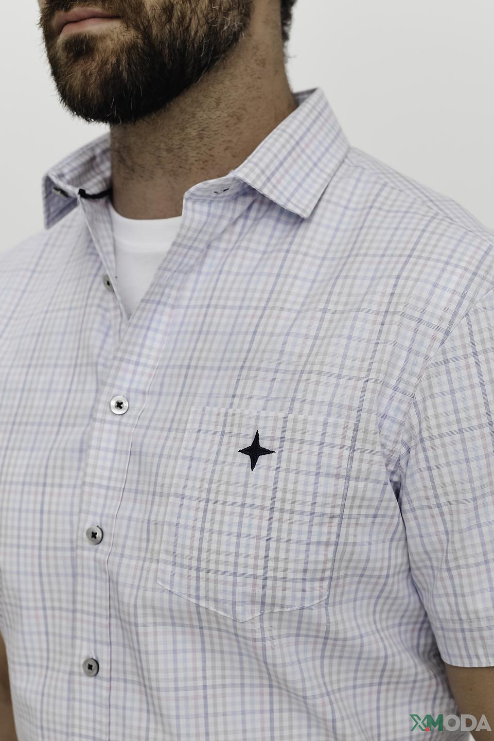 Рубашка кр Haze and Finn в клетку