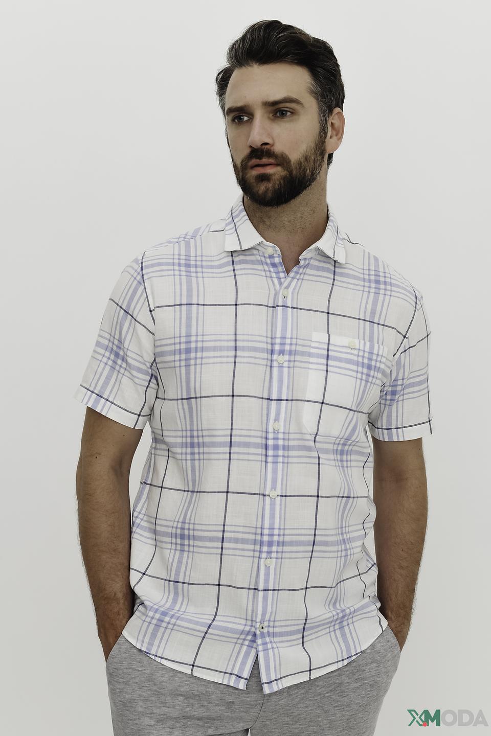 Рубашка кр s.Oliver в клетку