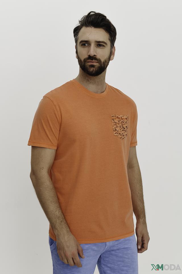 Футболка Tom Tailor оранжевая