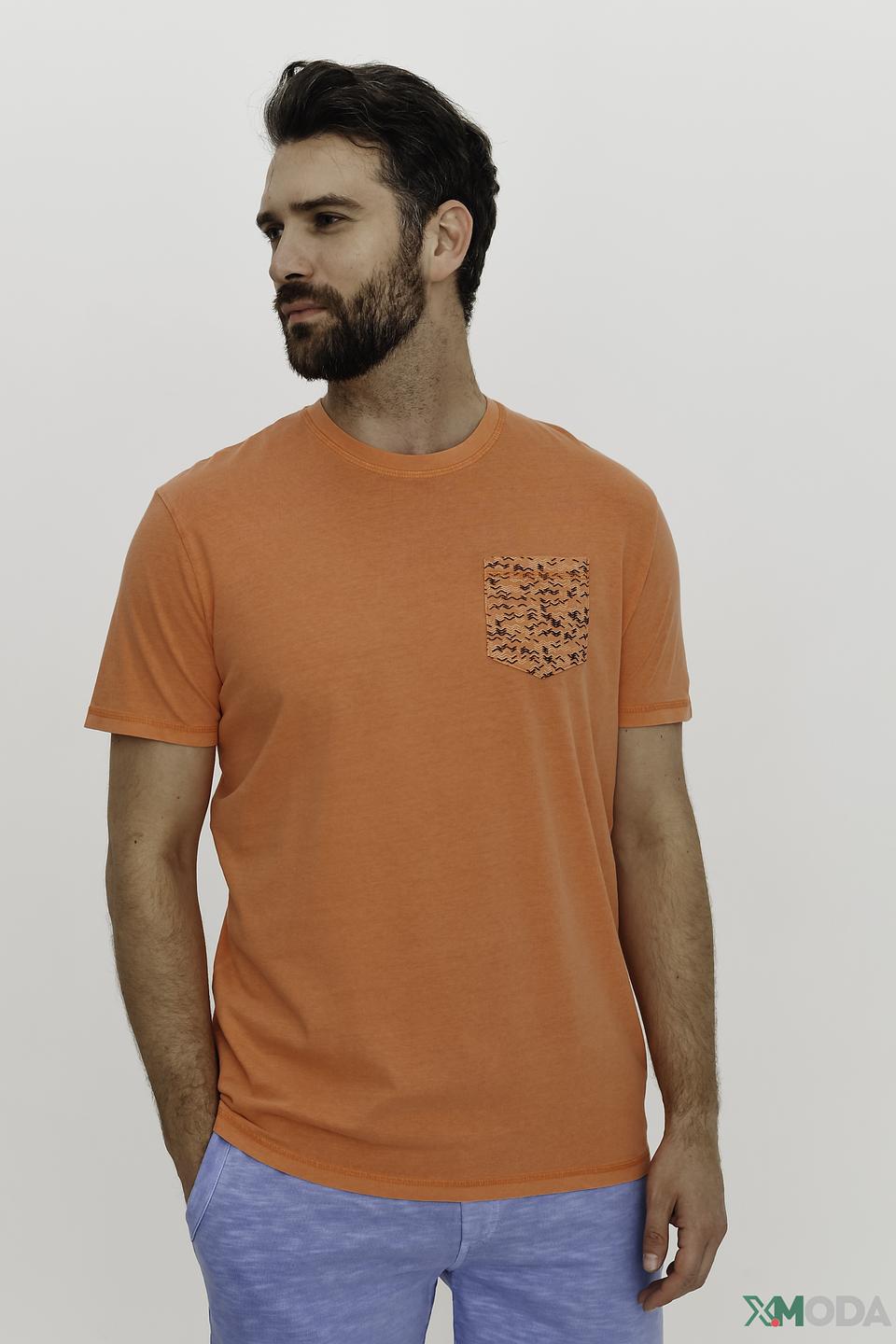 Футболка Tom Tailor оранжевая