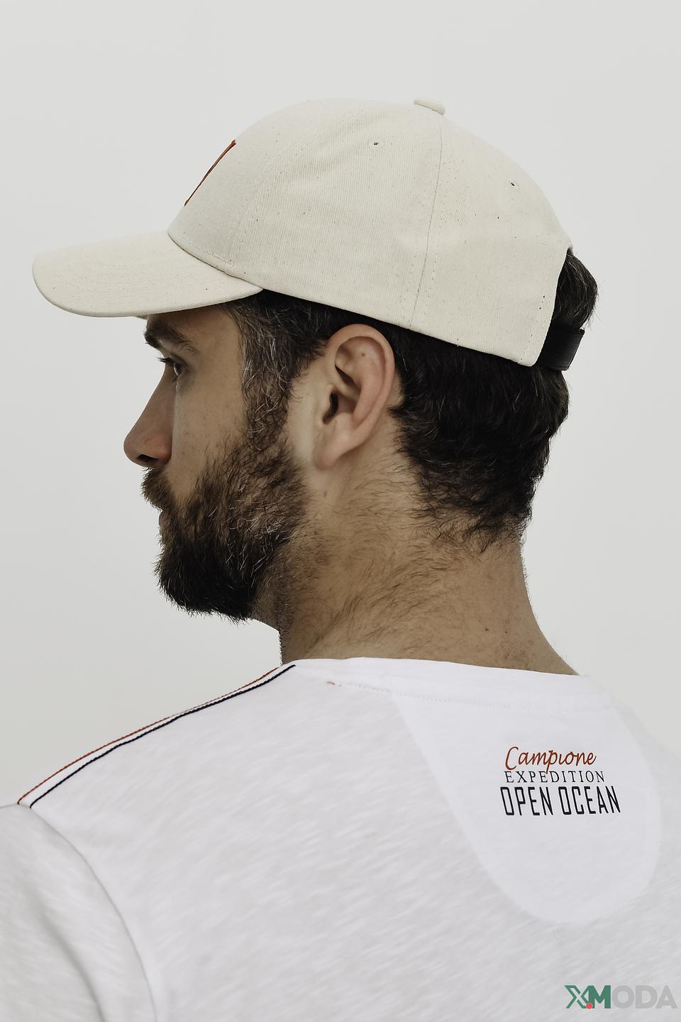 Кепка Hugo белая с логотипом