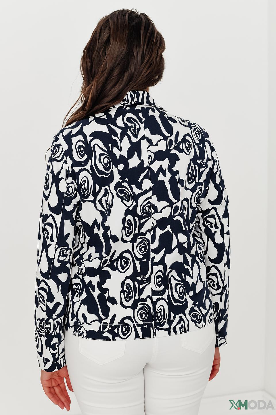 Жакет Frank Walder с цветочным принтом