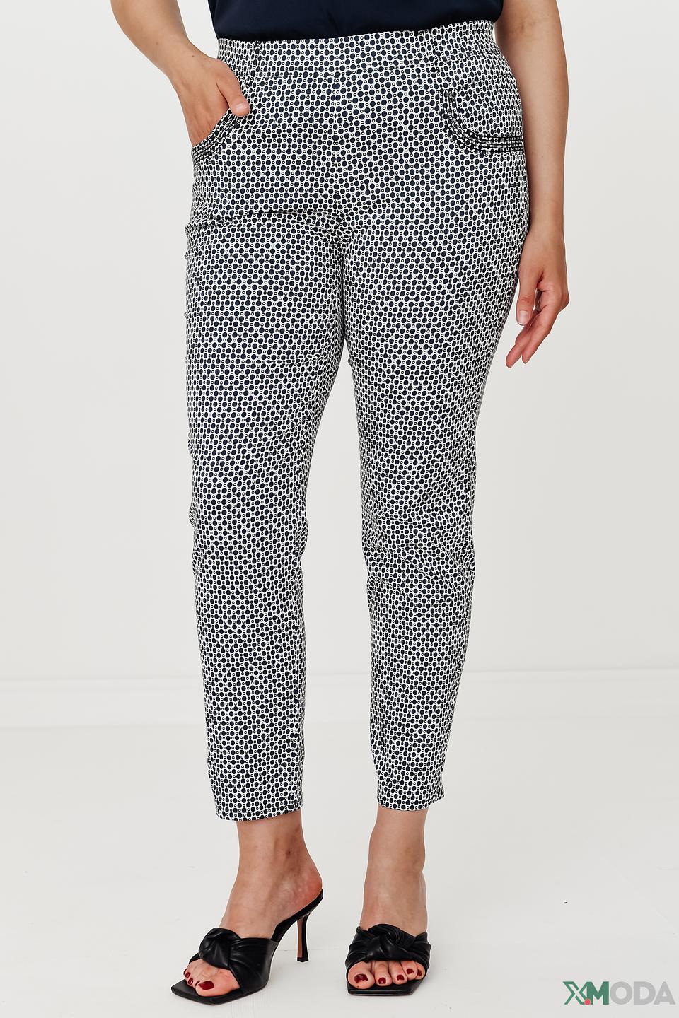 Брюки Frank Walder в горошек