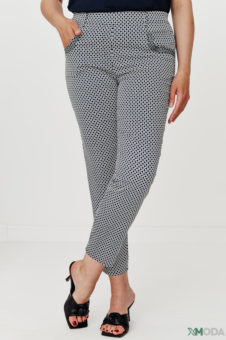 Брюки Frank Walder в горошек