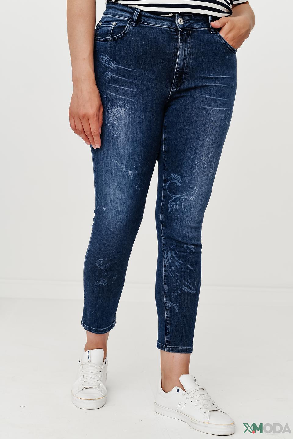 Джинсы с потертостями Thomas Rabe