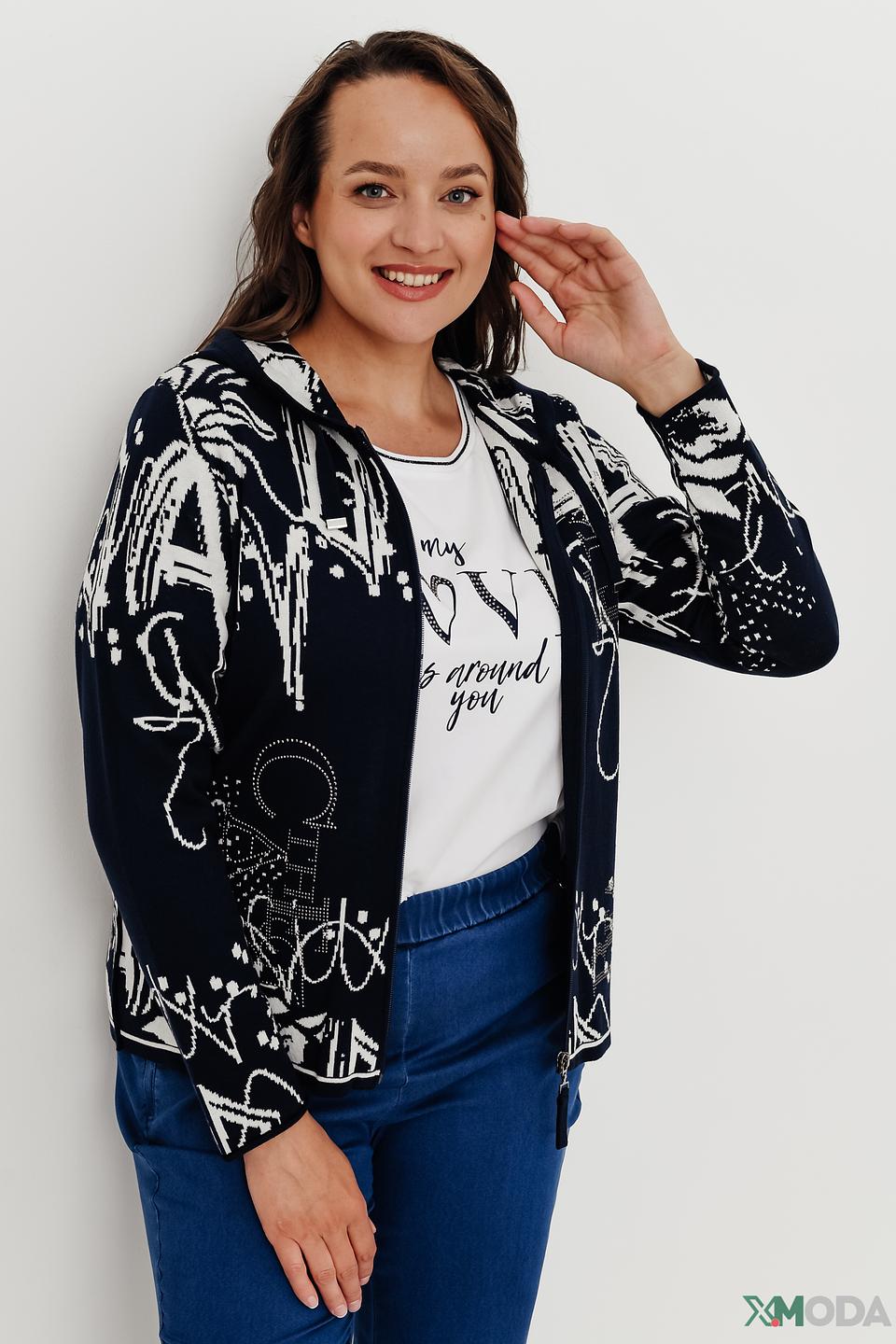 Жакет Rabe collection с узором