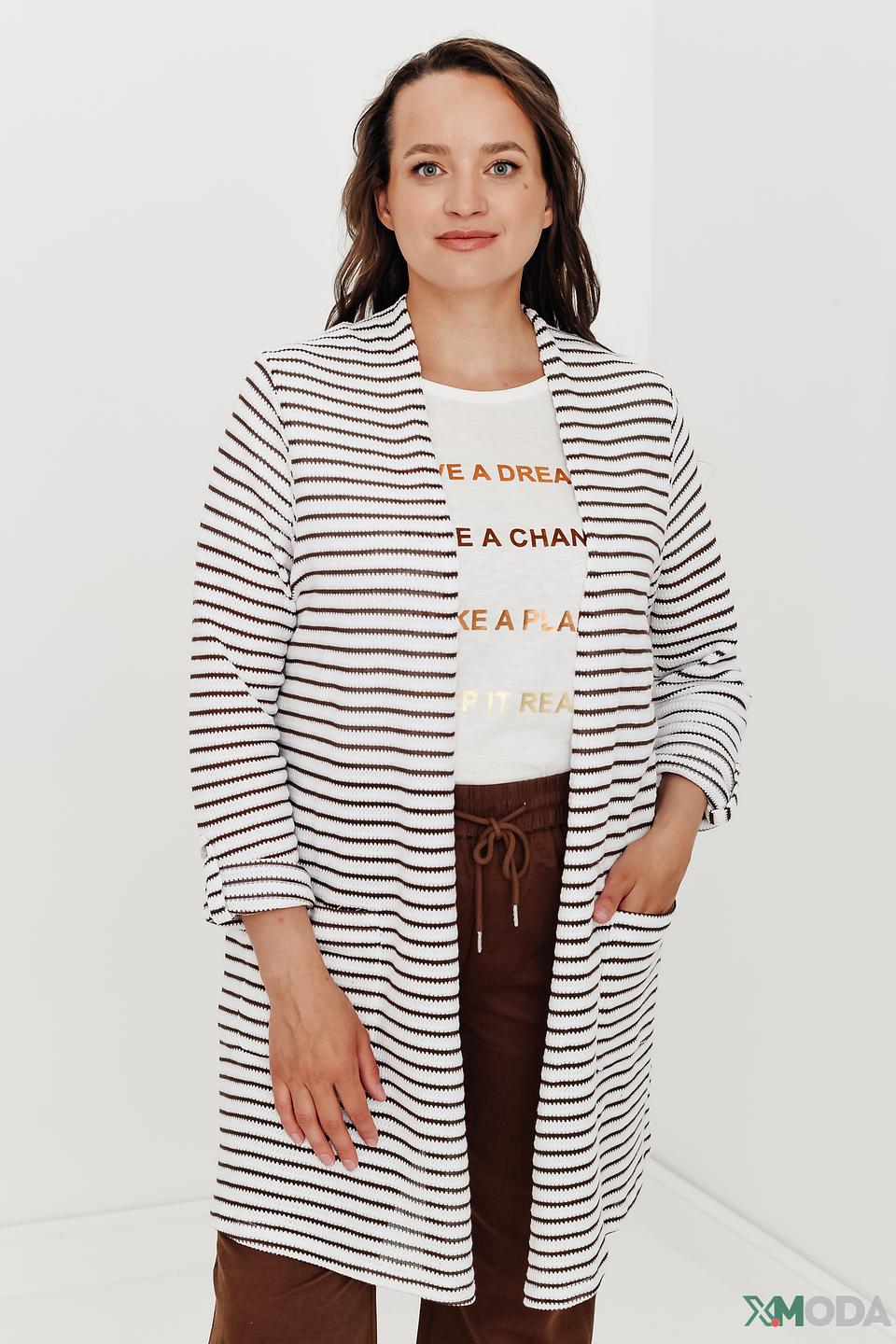Жакет Frapp в полоску