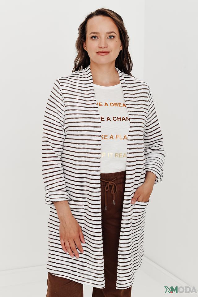 Жакет Frapp в полоску