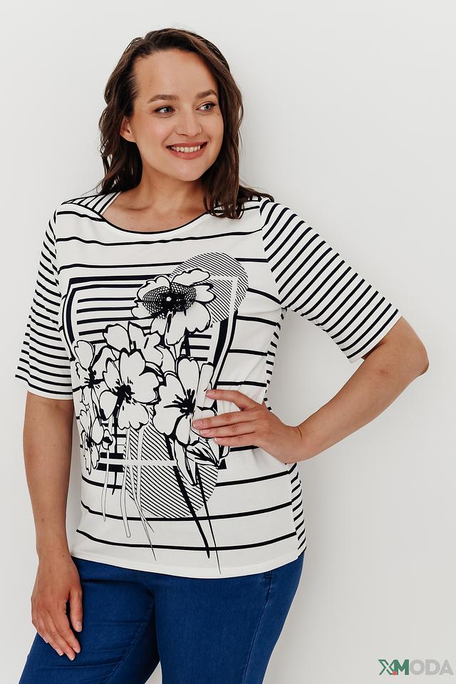 Блуза Frank Walder с цветочным принтом