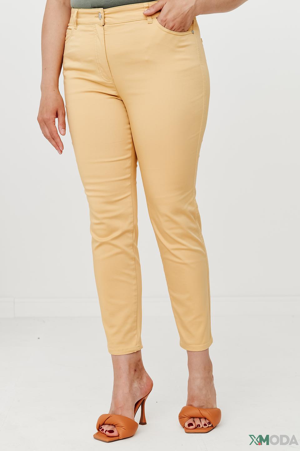 Джинсы Olsen персиковые