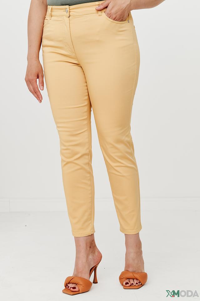 Джинсы Olsen персиковые