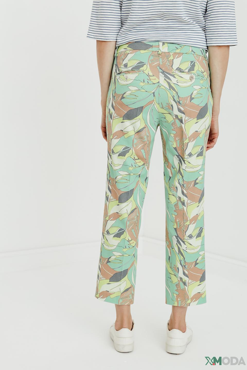 Капри Gardeur с цветочным принтом