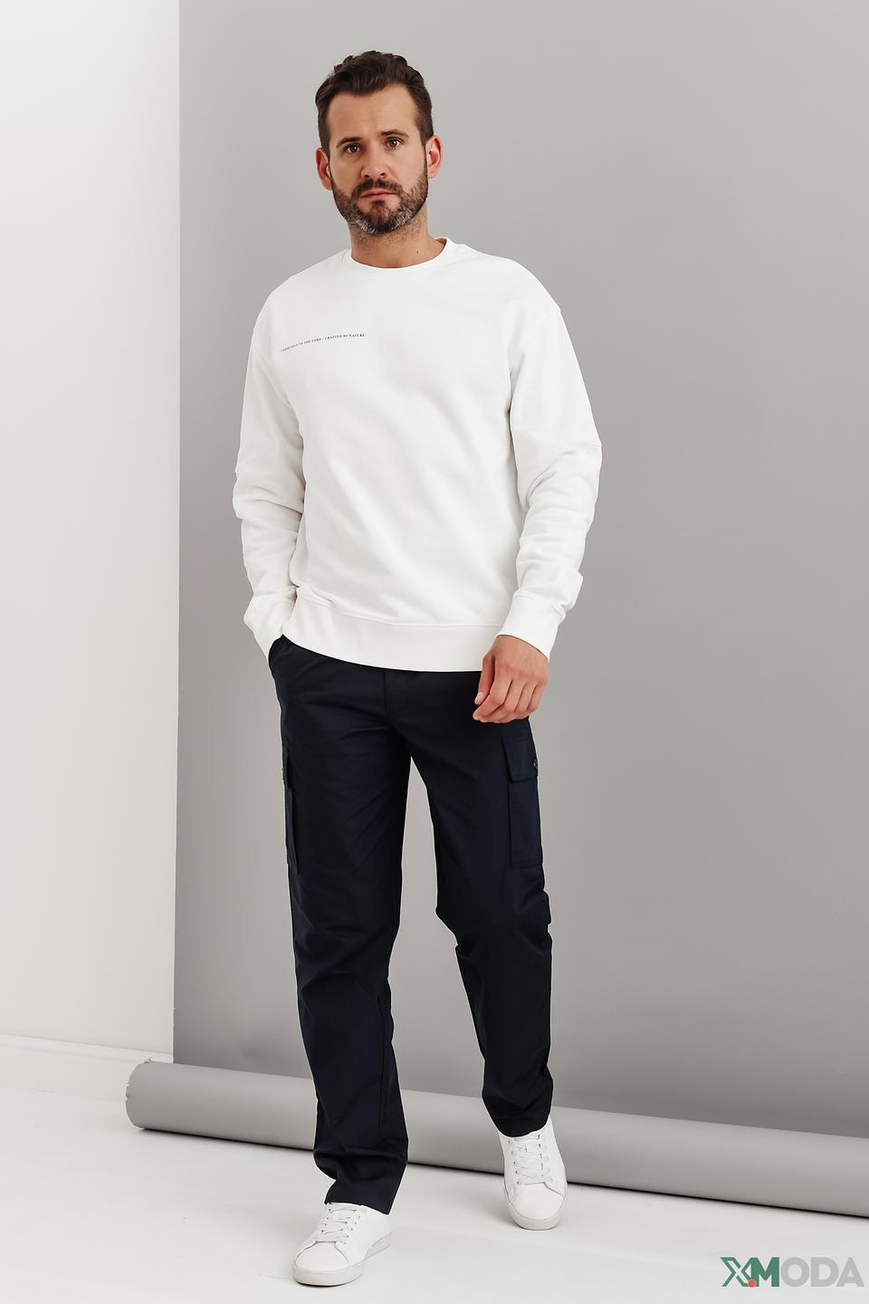 Джемпер Marc O Polo белый с логотипом