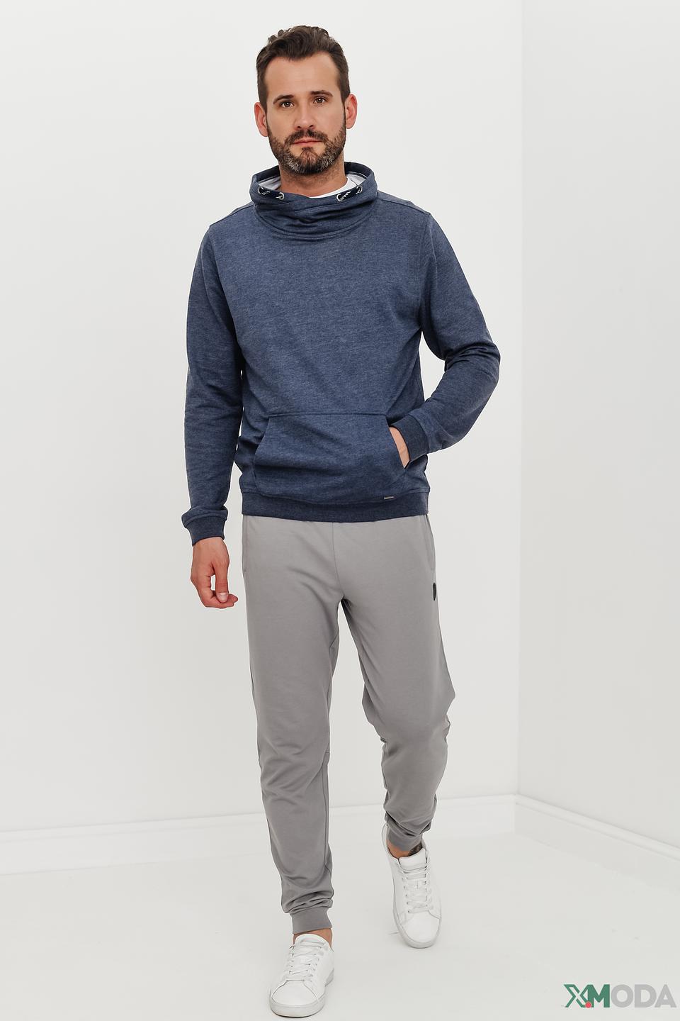 Толстовка Ragman с капюшоном синяя