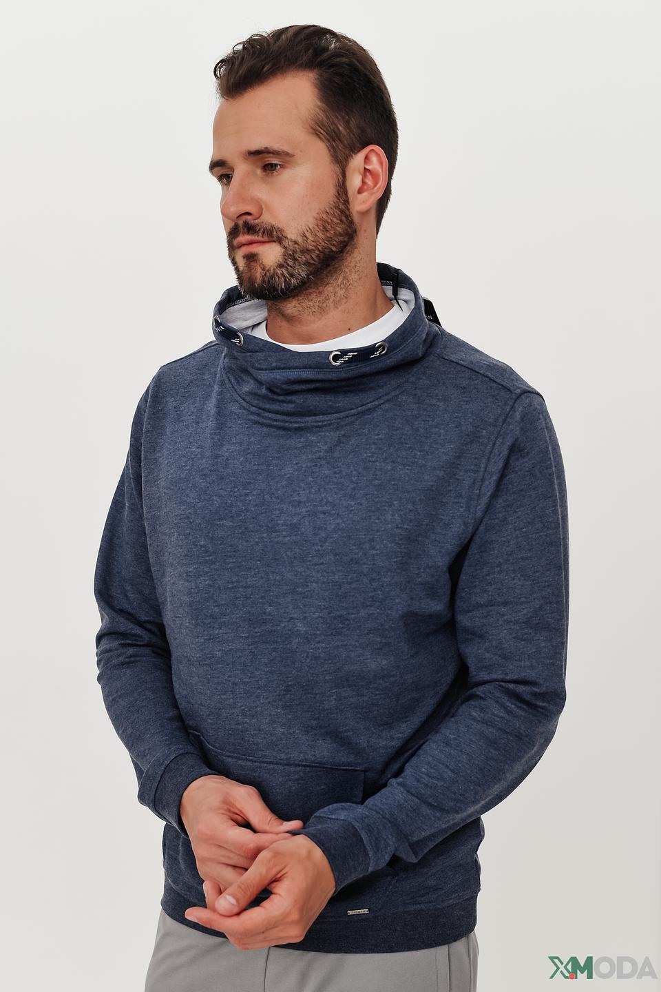 Толстовка Ragman с капюшоном синяя