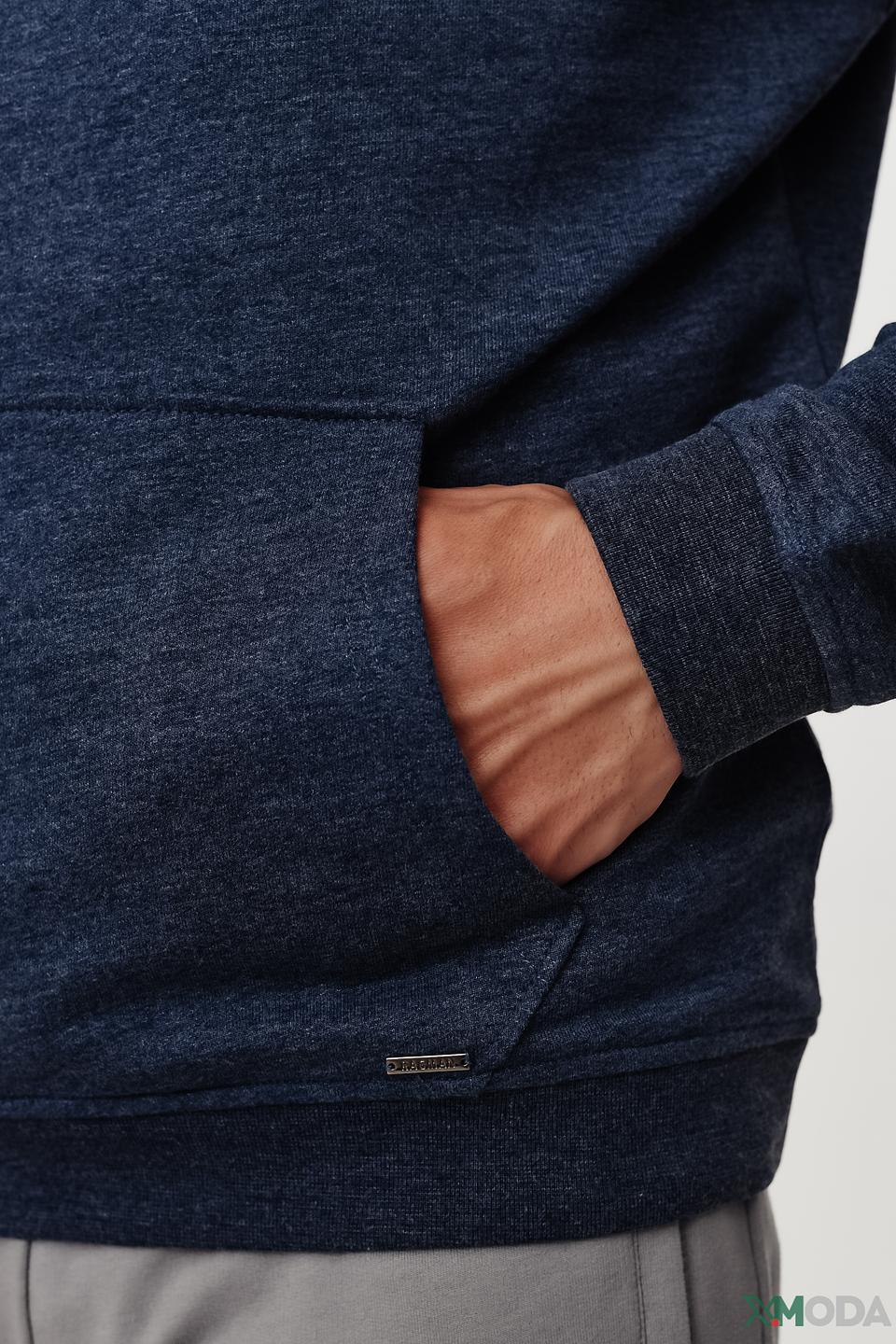 Толстовка Ragman с капюшоном синяя