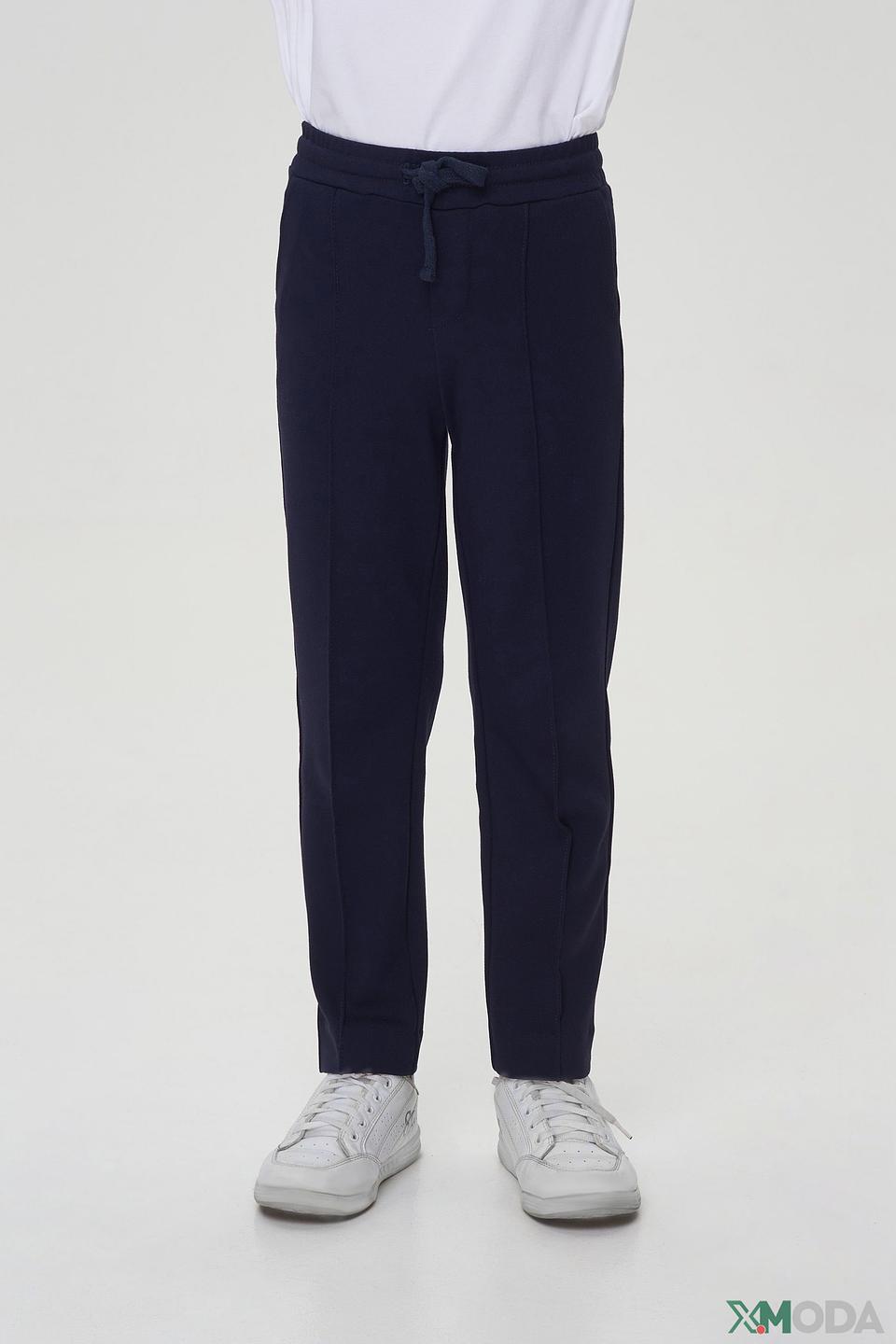 Брюки Choupette синие с манжетами