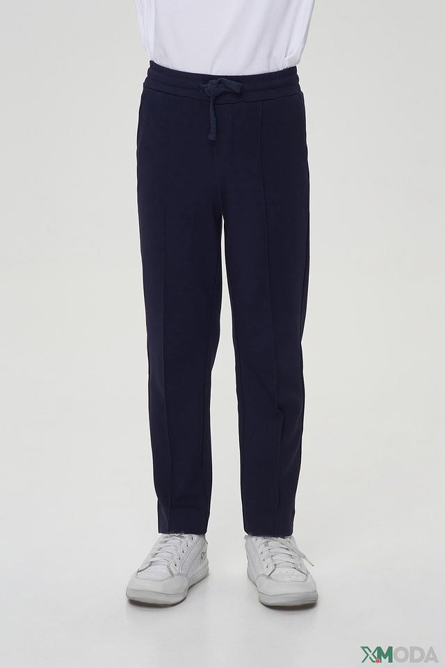 Брюки Choupette синие с манжетами