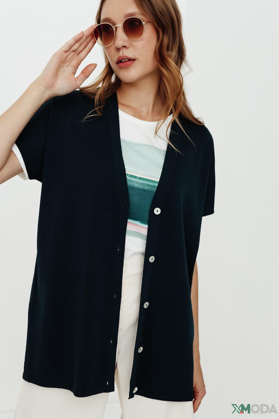 Кардиган Gerry Weber тёмно-зелёный