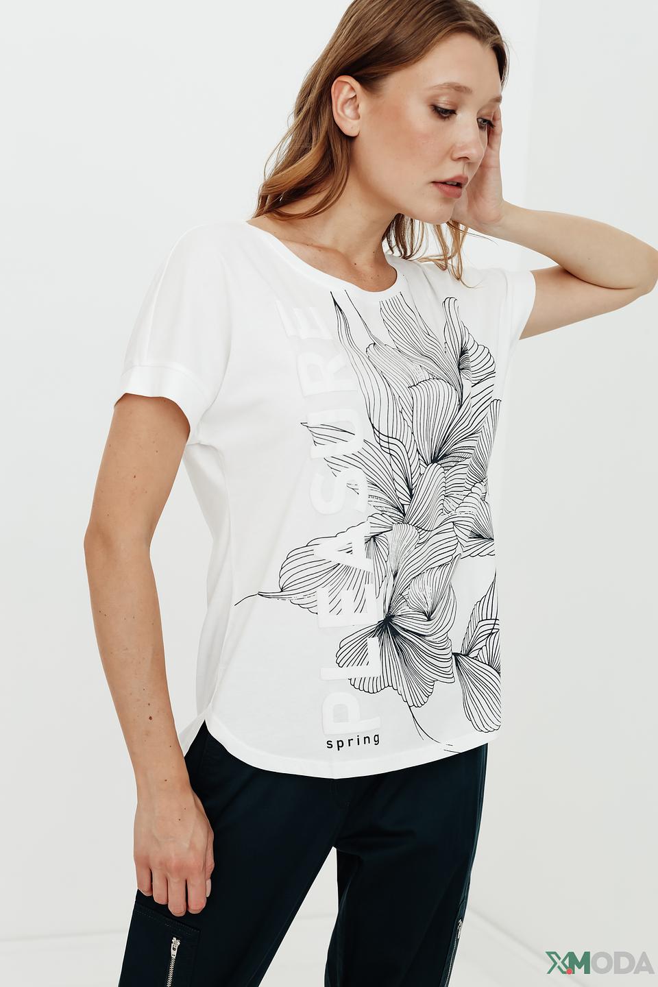 Футболка Gerry Weber с принтом