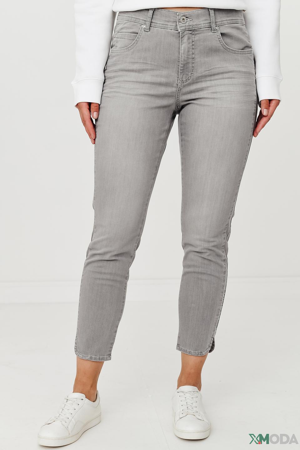 Джинсы Angels серые с потертостями