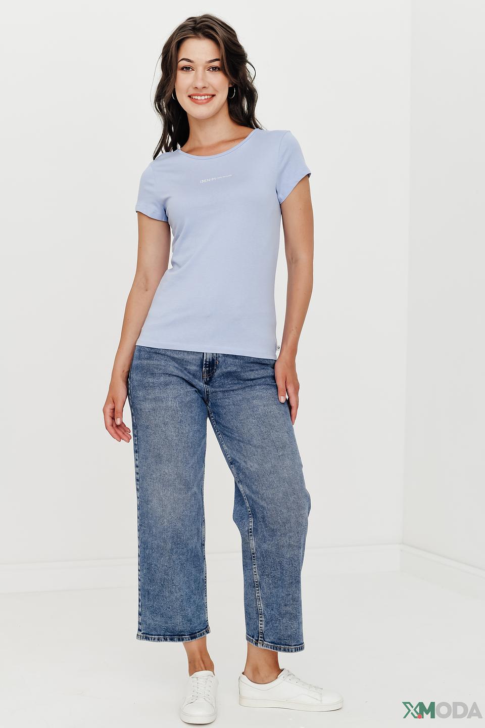Футболка Tom Tailor denim girl голубая