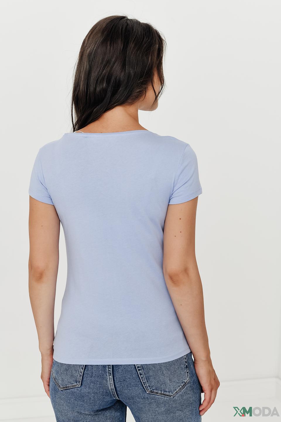 Футболка Tom Tailor denim girl голубая