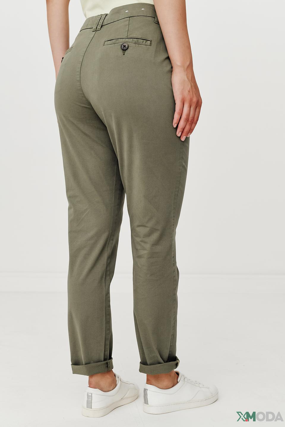 Брюки слим s.Oliver хаки