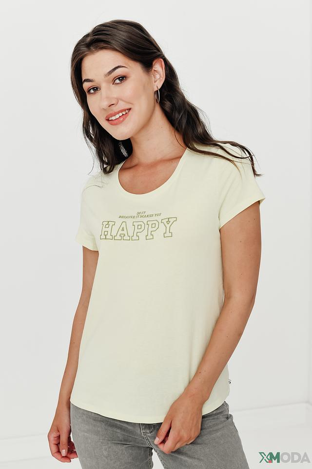 Футболка Tom Tailor denim girl светло-зелёная