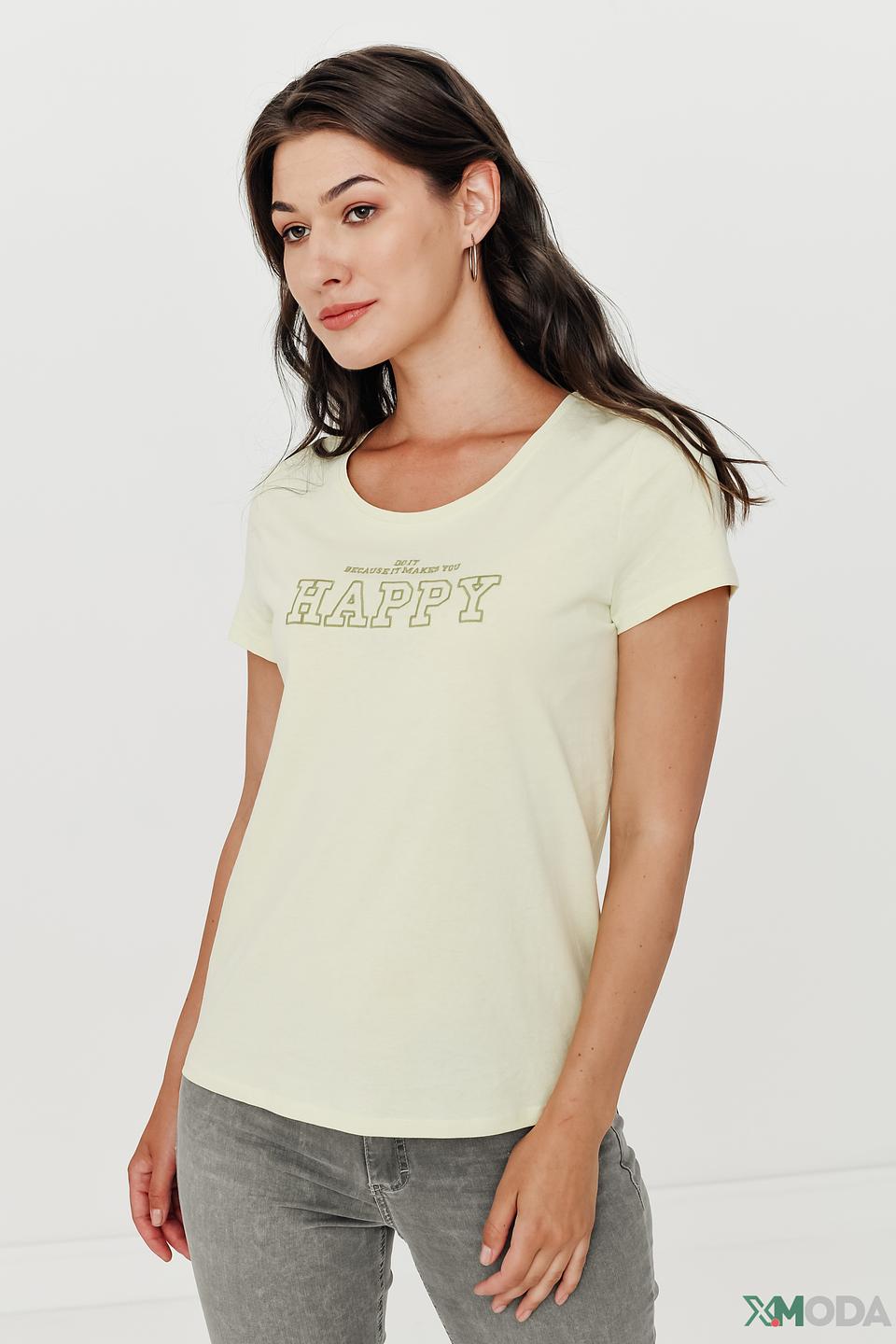 Футболка Tom Tailor denim girl светло-зелёная