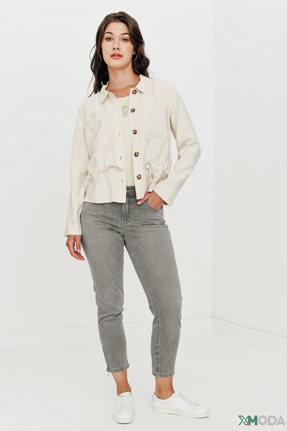 Жакет Tom Tailor бежевый с карманами