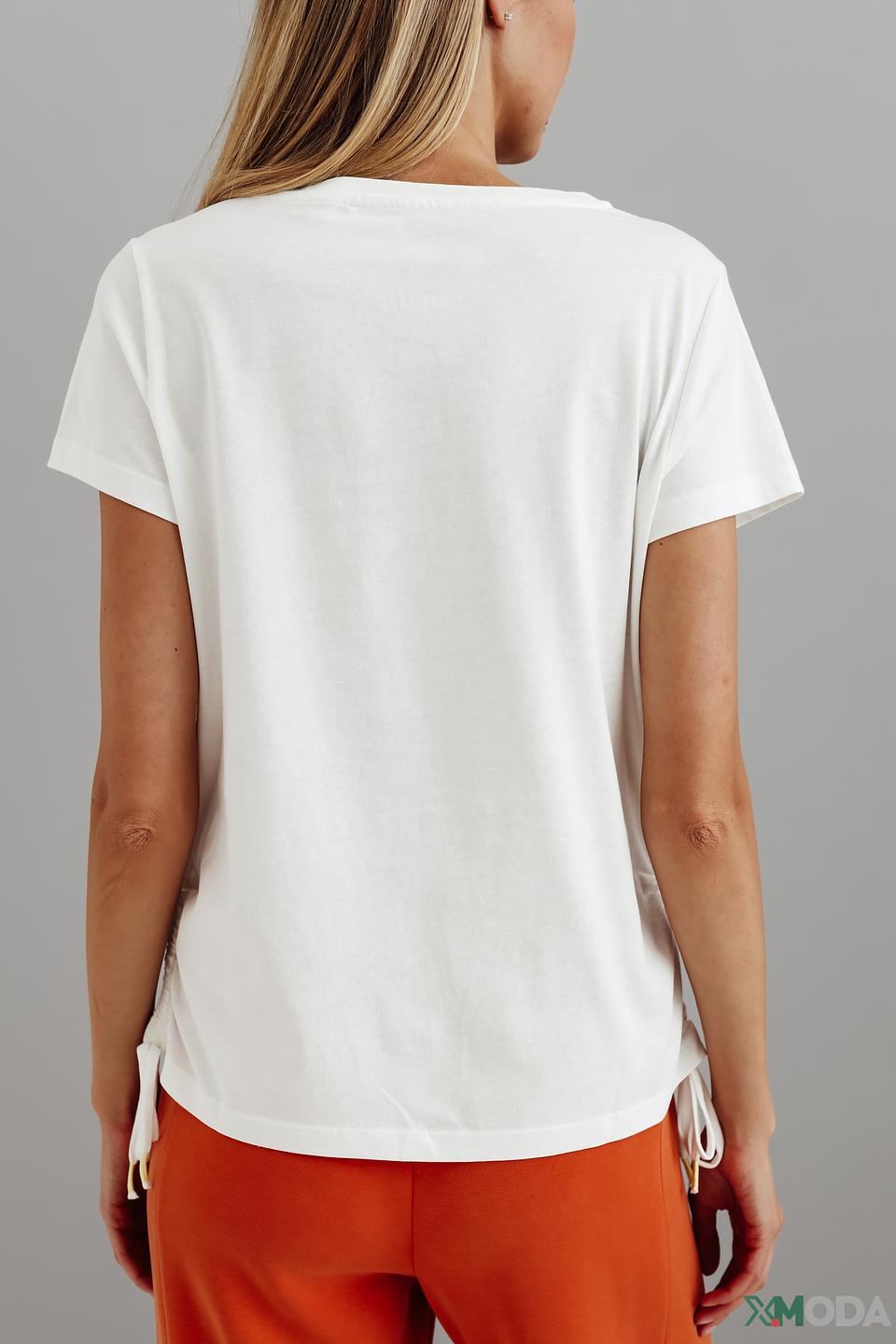 Футболка Taifun с принтом белый