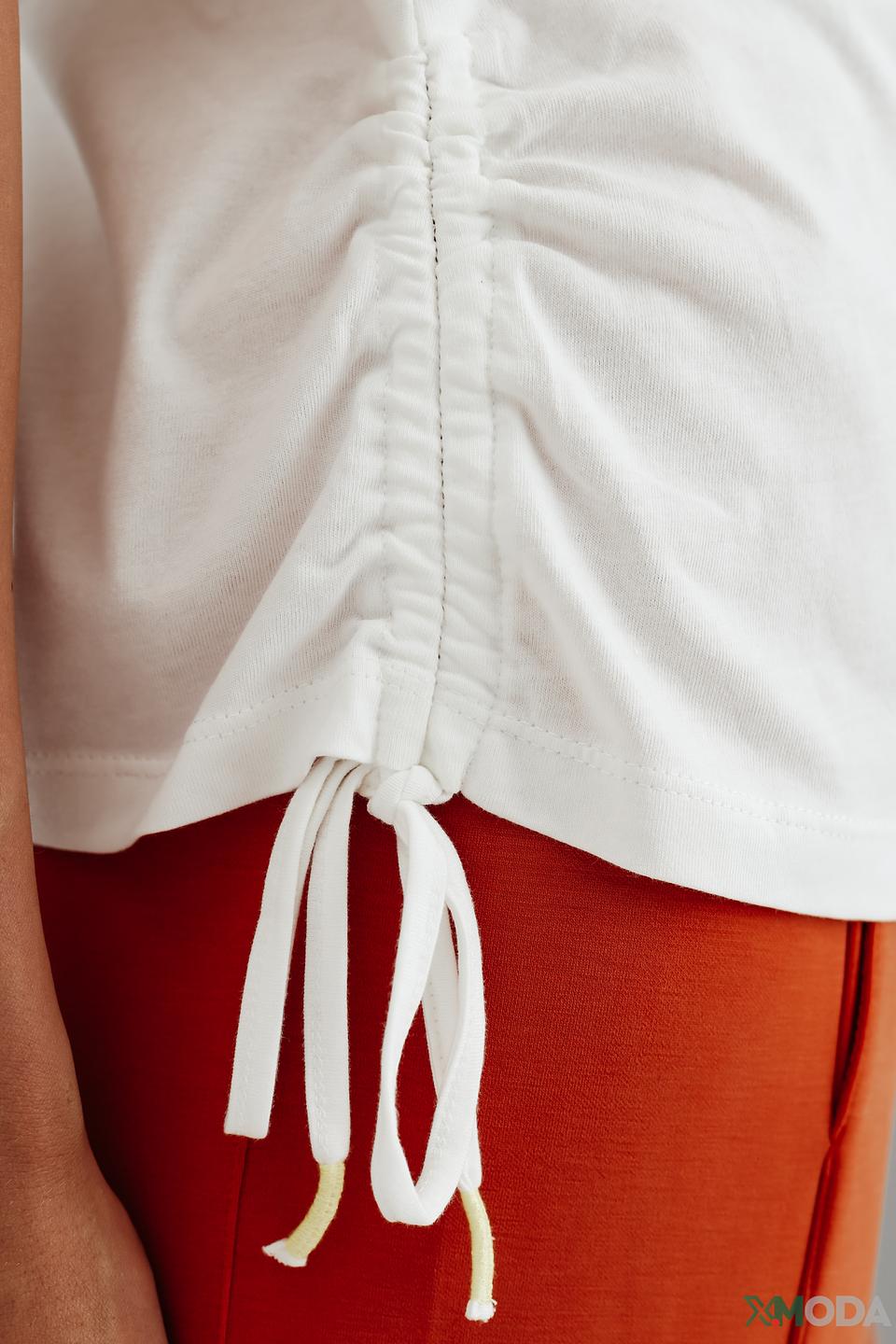 Футболка Taifun с принтом белый