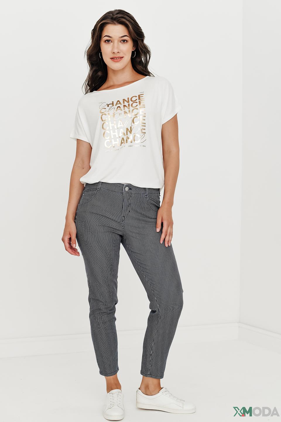 Капри Gardeur в полоску