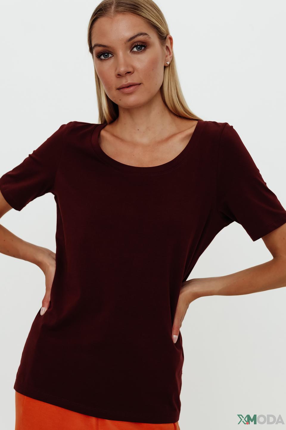 Футболка Gerry Weber бордовая