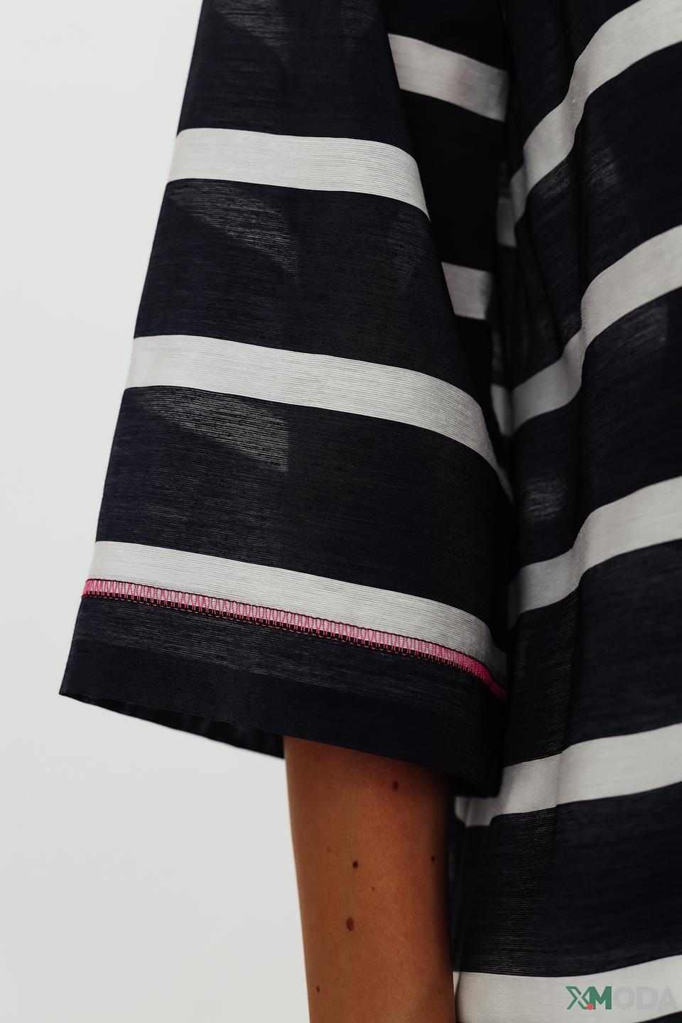 Блуза Tuzzi в полоску с кисточками