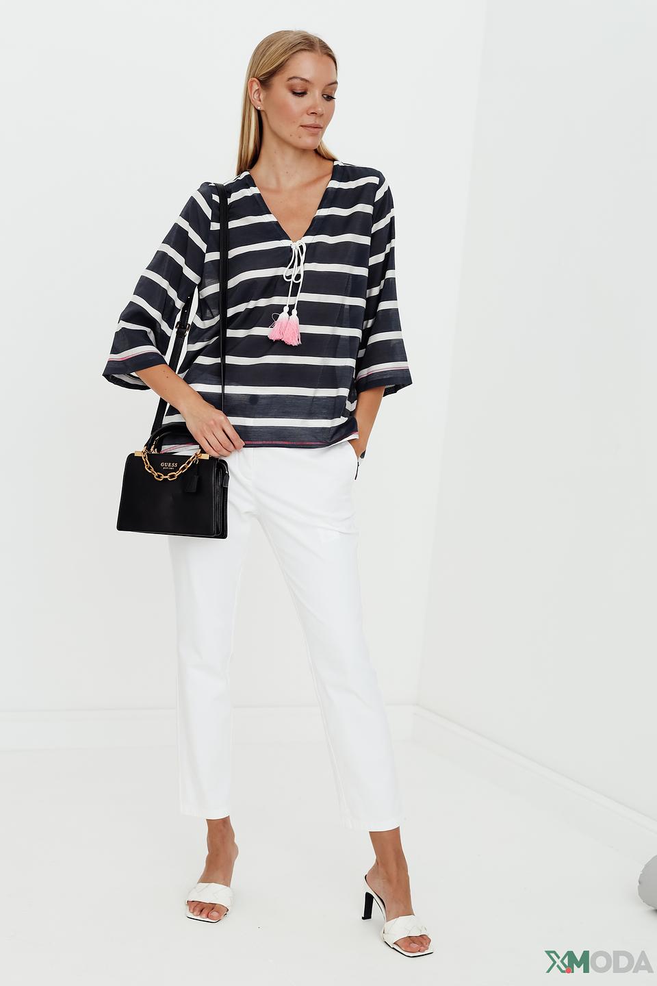 Брюки Marc Cain белые спортивные