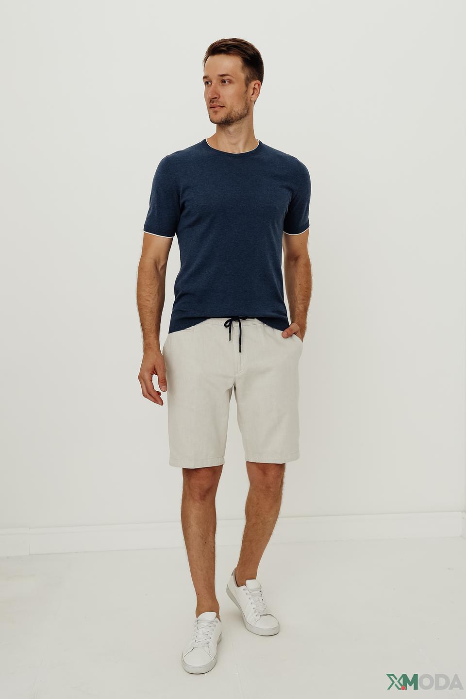 Футболка Radi Perugia с белой полосой синяя