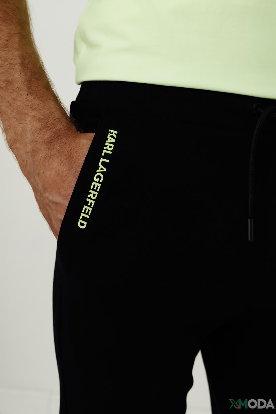 Брюки спортивные Karl Lagerfeld чёрные