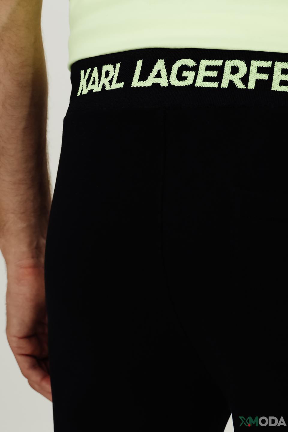 Брюки спортивные Karl Lagerfeld чёрные