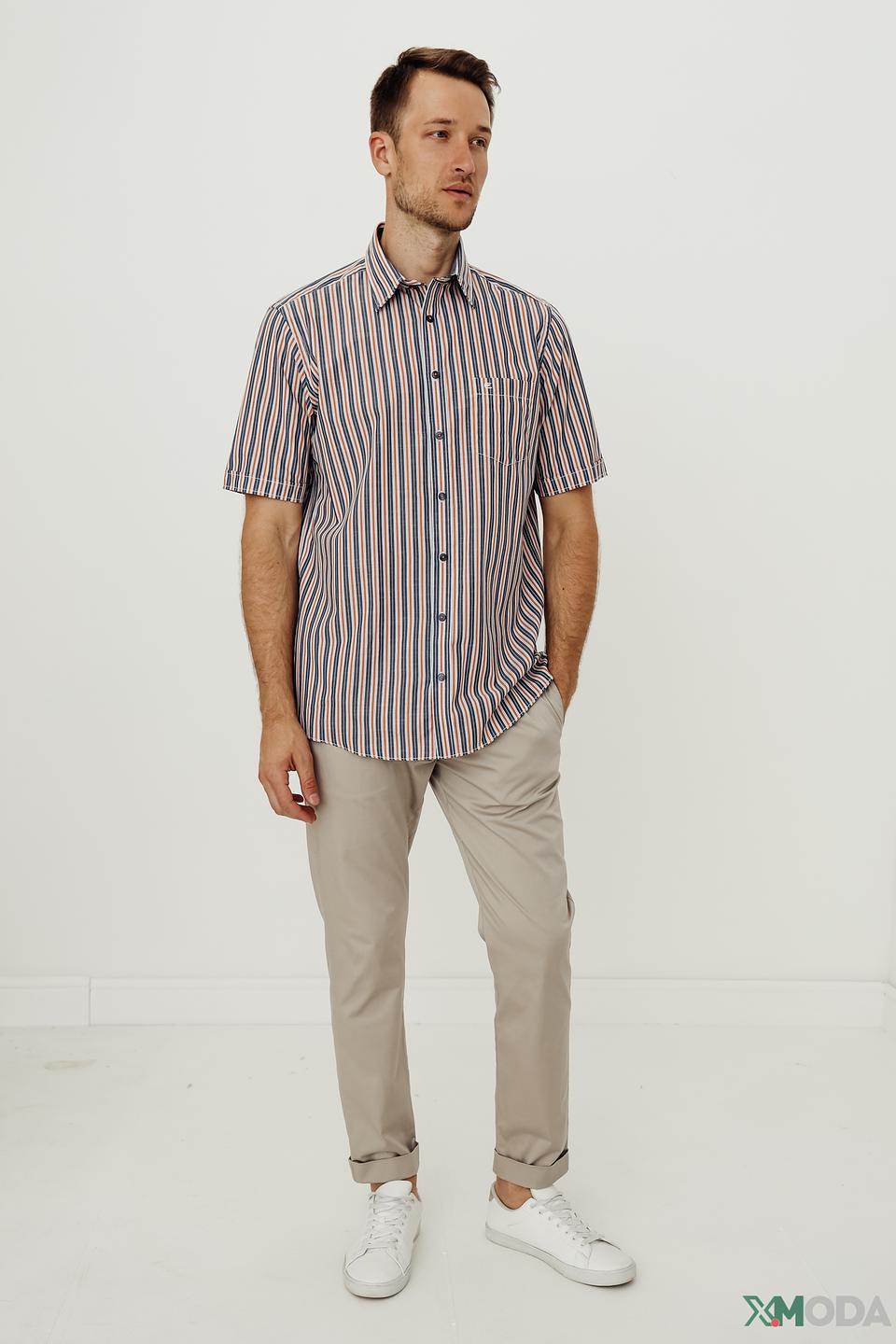 Рубашка кр Casa Moda в полоску