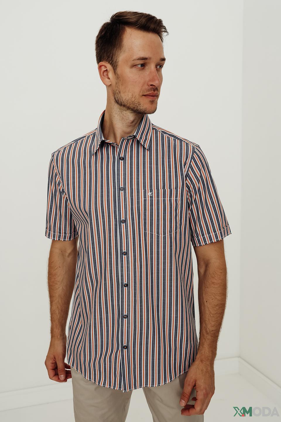 Рубашка кр Casa Moda в полоску