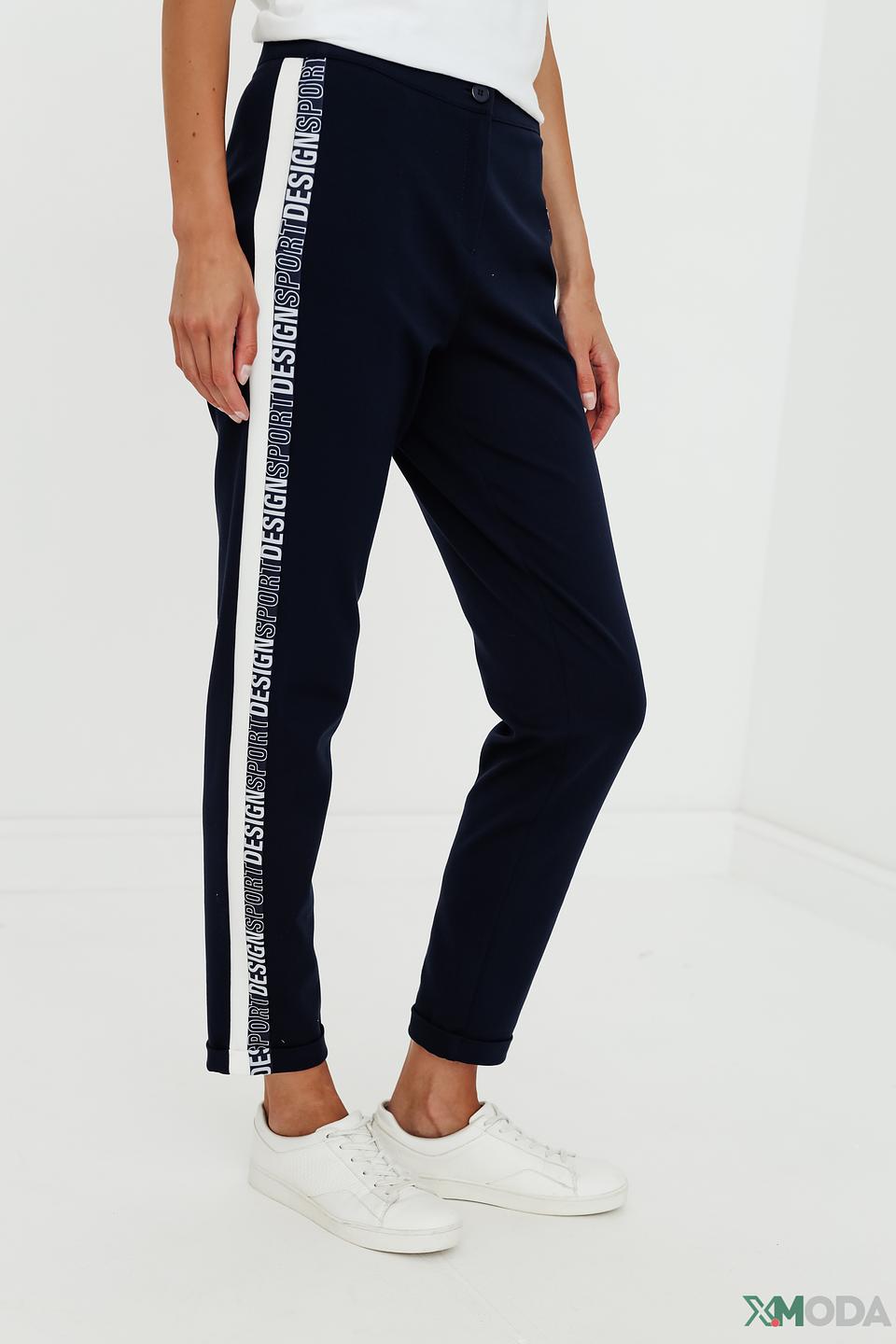 Брюки Tuzzi с полоской синие