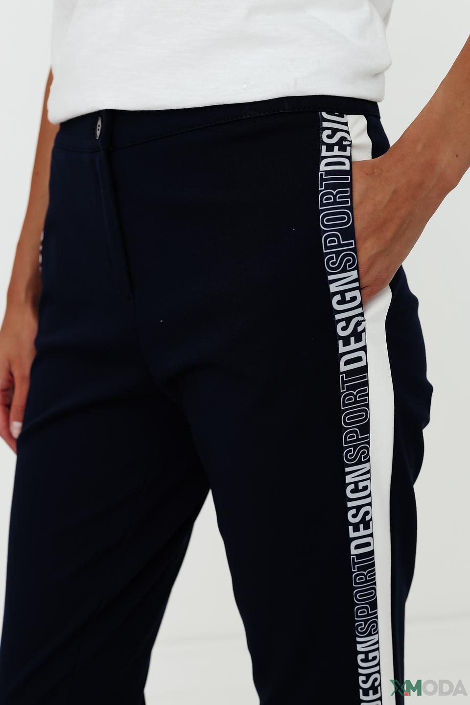 Брюки Tuzzi с полоской синие