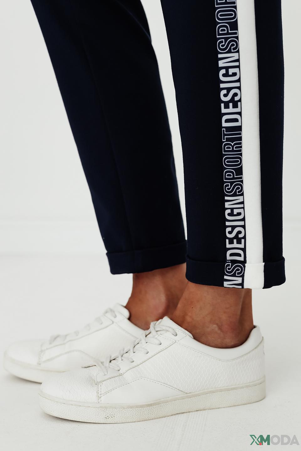 Брюки Tuzzi с полоской синие